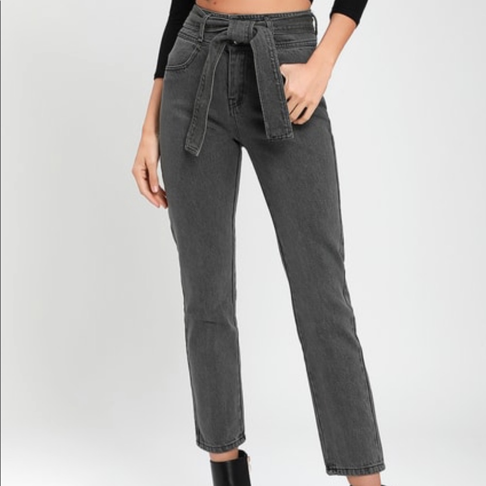 Lulu Gray Wash Jeans. New with tags.